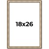 PosterPalooza | Refined Silver Picture Frame - UV Acrylic, Foam Board Backing, Hanging Hardware - 2 of 4