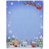 Pipilo Press 96-Sheet Santa Letterhead Stationery Paper for Christmas Holiday Letters, 8.5x11" - 3 of 4