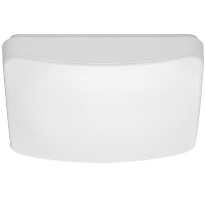Sleek Square 11" LED Flush Mount Light with CCT Selectable White Acrylic