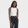 Women's Slim Fit Ribbed 2pk Bundle Tank Top - A New Day™ - 2 of 3