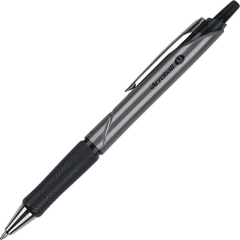 Pilot Acroball Pro Ball Point Retractable Pen Black Ink 1mm Dozen 31910, 2 of 3