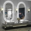 pmir Super Bright 192 LEDs/m LED Lighted Anti-Fog Tempered Glass Irregular Bathroom/Vanity Mirror with ETL & 3-Year Warranty - 4 of 4