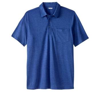 Buy KingSize Men's Big & Tall Banded Bottom Polo Shirt, Ginger