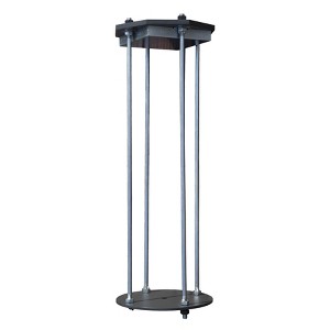Okak Patio Umbrella Base Supports up to 700LBS, Stable Outdoor Umbrella Stand with Heavy-Duty Steel Construction for Backyard, Black - 1 of 4