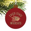 California State University Chico Wilcats Logo Wood Christmas Tree Holiday Ornament - 4 of 4