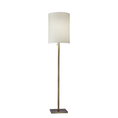 60.5" Liam Floor Lamp Brass  - Adesso