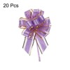 Unique Bargains Wedding Baskets Presents Christmas Large Pull Bow Gift Wrapping Bows Ribbons 20 Pcs - 3 of 4