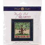 Mill Hill Counted Cross Stitch Kit 5.25"X5.25"-Summer Oak (14 Count)