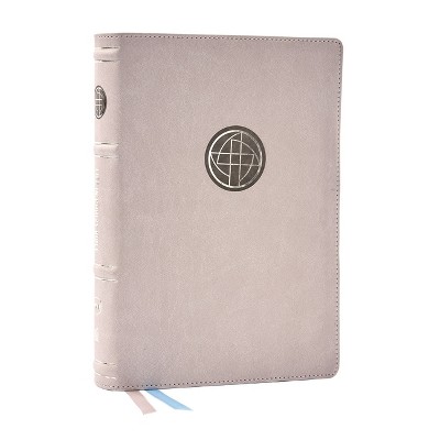 Life in Christ Bible: Discovering, Believing, and Rejoicing in Who God Says You Are (Nkjv, Cream Leathersoft, Red Letter, Comfort Print)