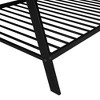 CAVINAS Tent-Shaped Bed Twin Size Modern Metal Bed Frame with Steel Slats and Triangle Bracket for Bedroom - 4 of 4