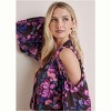 VENUS Womens Ruffle Cold Shoulder Blouse - 4 of 4