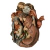 Roman 14" Brown Holy Family with Angel Christmas Wall Bust - 2 of 4