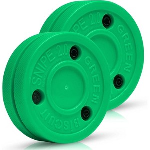 Green Biscuit Snipe Sports Pucks - 2pk - 1 of 4