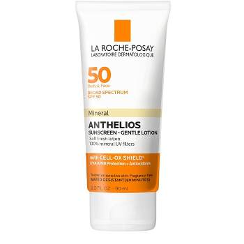 La Roche Posay Anthelios Body and Face Soft Finish Mineral Sunscreen Lotion - SPF 50 - 3.04 fl oz