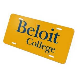 Beloit College Secondary Logo Novelty Metal Vanity Tag License Plate - 1 of 4