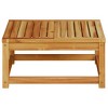 Garden Table Brown Solid Acacia wood Small Durable vidaXL - 4 of 4
