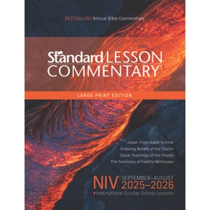 Niv(r) Standard Lesson Commentary(r) Large Print Edition 2025-2026 - by  Standard Publishing (Paperback) - 1 of 1