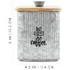 AuldHome Design Farmhouse Canisters, 3pc Set; Rustic Storage Containers for Coffee, Tea and Sugar - 3 of 4