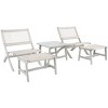 Casella Patio Outdoor Seating Set  - Safavieh - image 2 of 4