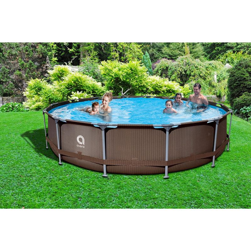 JLeisure Avenli Outdoor Above-Ground Swimming Pool with Easy Frame Connection & Assembly, 2 of 5