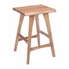Jofran,Sedona Solid Wood Rustic Backless Counter Barstool - Set of 2 - 2 of 4