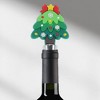 Unique Bargains Christmas Tree Bottle Stopper Zinc Alloy Resin Silicone 1 Pc - 2 of 3