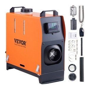 VEVOR Diesel Heater All in One, 8KW Diesel Air Heater, Portable Diesel Heater Fast Heating Low Noise, Orange - 1 of 4
