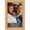 PosterPalooza | 20x27 Modern Bamboo Picture Frame, UV Acrylic, 5 Finishes - 2 of 4
