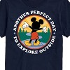 Men's - Disney - Perfect Day Explore Outside Short Sleeve Graphic T-Shirt - 2 of 4