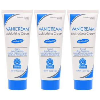 Vanicream Moisturizing Skin Cream for Sensitive Skin 4 oz 3 Pack