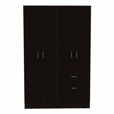 NicBex Armoire Wardrobe Closet Storage Cabinet with Doors & Drawers & Shelves for Bedroom