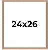 PosterPalooza | Deco Brown Picture Frame - UV Acrylic, Foam Board Backing, Hanging Hardware - 2 of 4