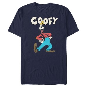 Men's Mickey & Friends Goofy Large Portrait T-Shirt - 1 of 4