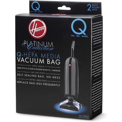 Hoover Platinum Collection Q-HEPA Media Vacuum Bag 2 Pack