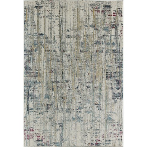Cosmoliving By Cosmopolitan Amelie Ta40b White Haze Abstract Vintage ...