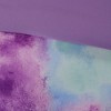 Sapphtopaz Washable Watercolor Tie Dye Comforter Set with Fur Decorative Pillow, Twin Sheet Set, Quilts Twin Size - 4 of 4