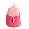 Aurora Lenticular 3.5" Love Bird Pink Stuffed Animal - 3 of 4