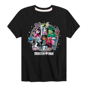 Boys' - Monster High - Toddler And Youth Short Sleeve Graphic T-Shirt Short Sleeve Graphic T-Shirt - 1 of 4