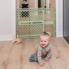 Toddleroo by North States Renew 100% Recycled Plastic Baby Gate 26"-42" - Sea Grass Green - 2 of 4