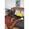Intimo MGM The Silence of the Lambs Horror Super Soft And Cuddly Plush Fleece Throw Blanket Black - 2 of 3