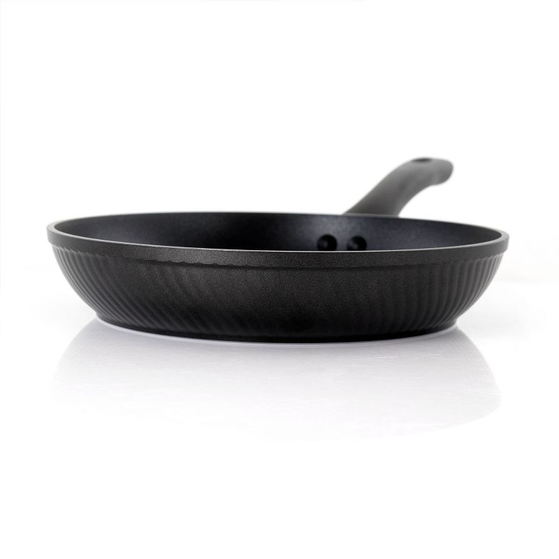 Oster Kono 9.5 Inch Aluminum Nonstick Frying Pan in Black with Bakelite Handles, 2 of 11