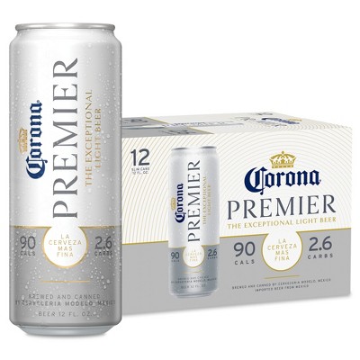 Corona Premier Lager Beer - 12pk/12 fl oz Cans