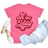 Simply Sage Market Women's Oh So Jolly Short Sleeve Garment Dyed Tee - 3 of 4