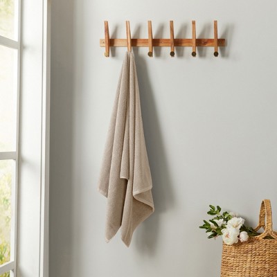 Kids' Beige Cotton Popcorn Texture Washcloth Set