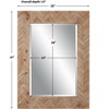 Uttermost Demetria Wooden Mirror, Small - image 3 of 4