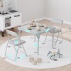 Boys and Girls Folding Table and Chairs Set of 3 - 3 of 4