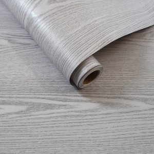 Gray Wood Vinyl Peel & Stick Wallpaper Roll Self Adhesive Contact Paper for Furniture & Walls (Covers 36 sq. ft. ) - 1 of 4