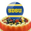 South Dakota State University Stripes Acrylic Cake Topper Party Decoration for Wedding Anniversary Birthday Graduation - 4 of 4