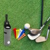 Unique Bargains Neoprene Waist-Mounted Lightweight Golf Ball Carry Bags 2 Pcs - 4 of 4
