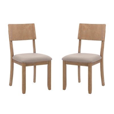 Set of 2 Jordan Dining Chairs - Linon